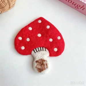 Handmade Wool Felt Companion Doll — 16cm